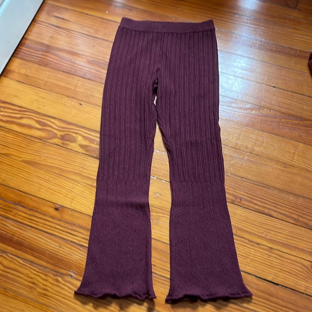 Free People Beach Sweater Pants NWT